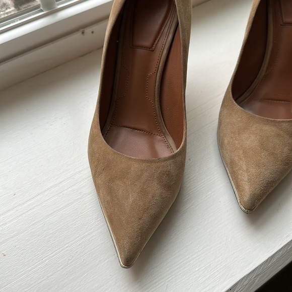 Givenchy Paris suede high heels size 10.5 - Picture 4 of 7